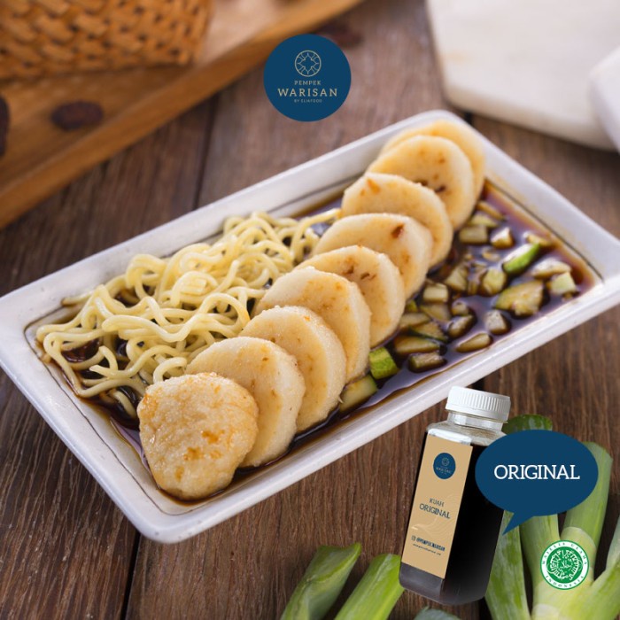

ORIGINAL MURAH Pempek warisan enak nikmat lenjer besar (frozen) - paket - PLB5 - Lenjer+Ori