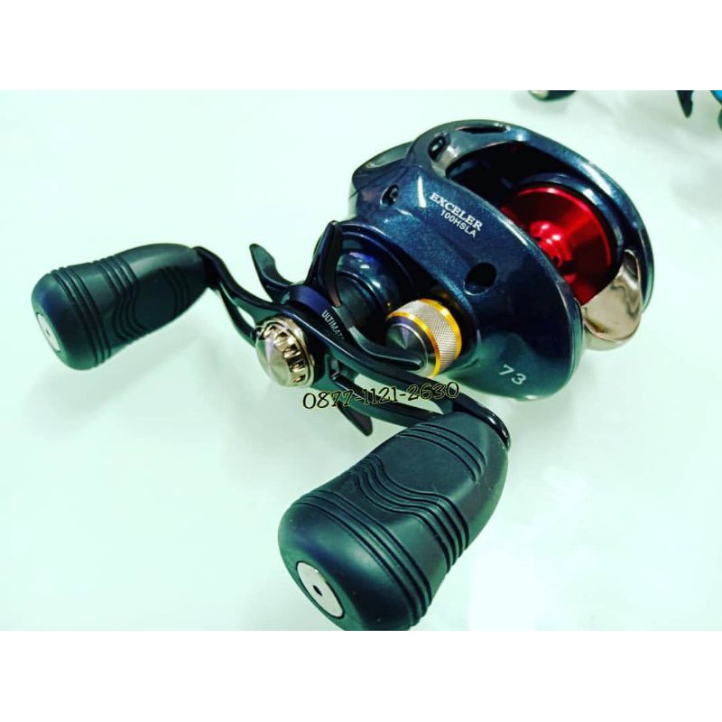 Reel BC Daiwa EXCELER 100HSLA  Handel Kiri  |  Reel Bait Casting  |  Joran Bait Casting