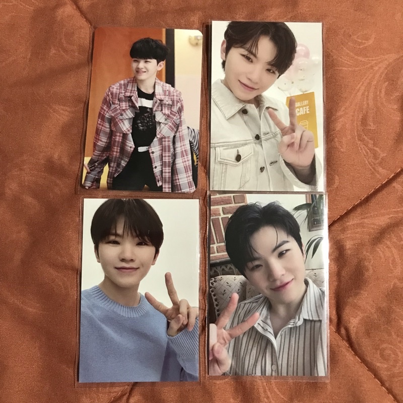 (bundle only) pc photocard broadcast gb gongbang thanks seventeen svt woozi