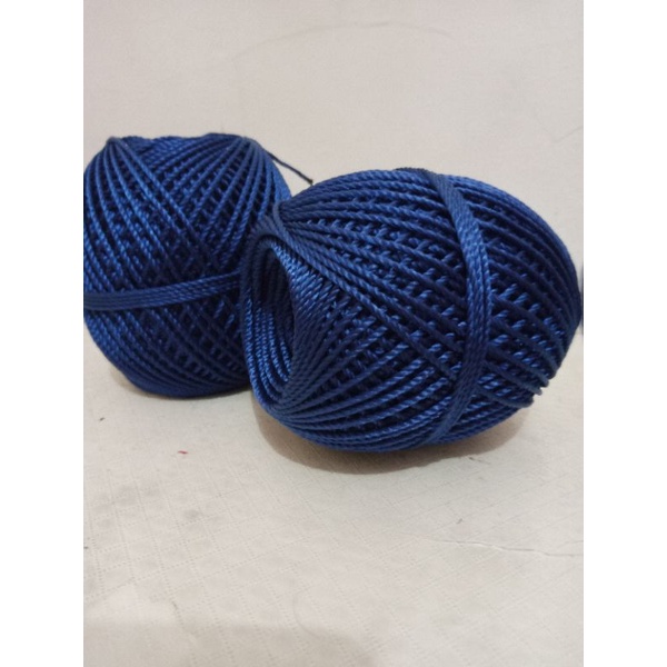 BENANG RAJUT NILON/PP {NAVY/BIDONG}