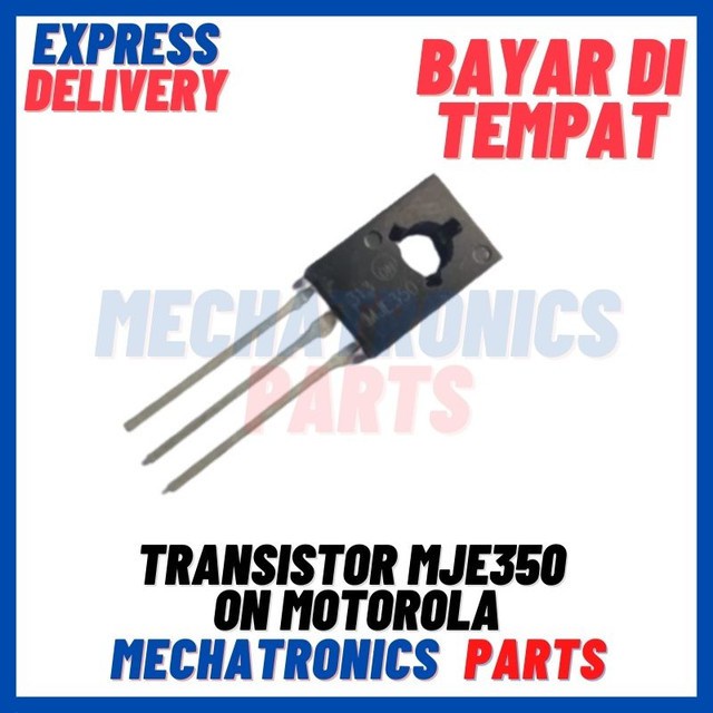 2PCS [SMC-9143] TRANSISTOR MJE350 ON MOTOROLA