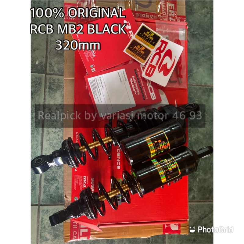 Shock RCB MB2 320mm RX king Tiger MB2 Series premium black shockbreaker rcb 320mm black mb2