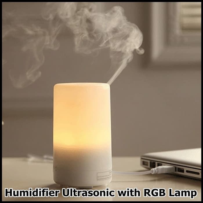 Taffware Humidifier Ultrasonic with RGB Lamp HUMI AJ213 White