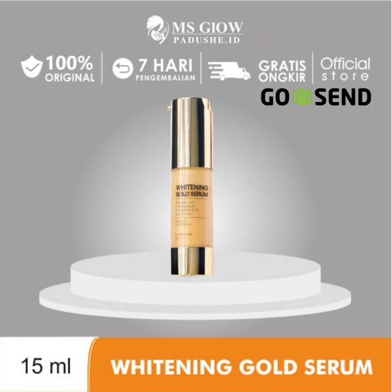 Ms Glow Whitening Gold Serum Whitening Gold Serum Ms Glow Original