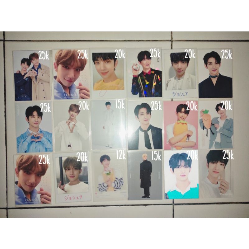 [seventeen svt] tc trading card japan jepang joshua we make you wmy happy ending he showcase ideal c