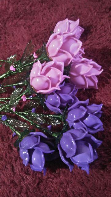 Mawar Sekop Besar Manik Akrilik