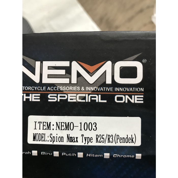 motor-spion- spion r25 pendek karbon model lipat nemo variasi nmax ninja rr cbr150 -spion-motor.