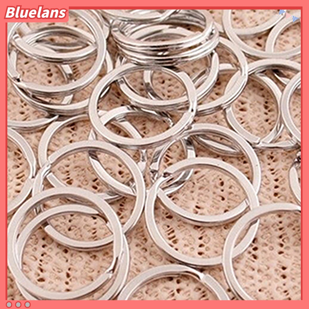 25pcs Gantungan Kunci Ring Loop Bahan Metal Ukuran 25mm