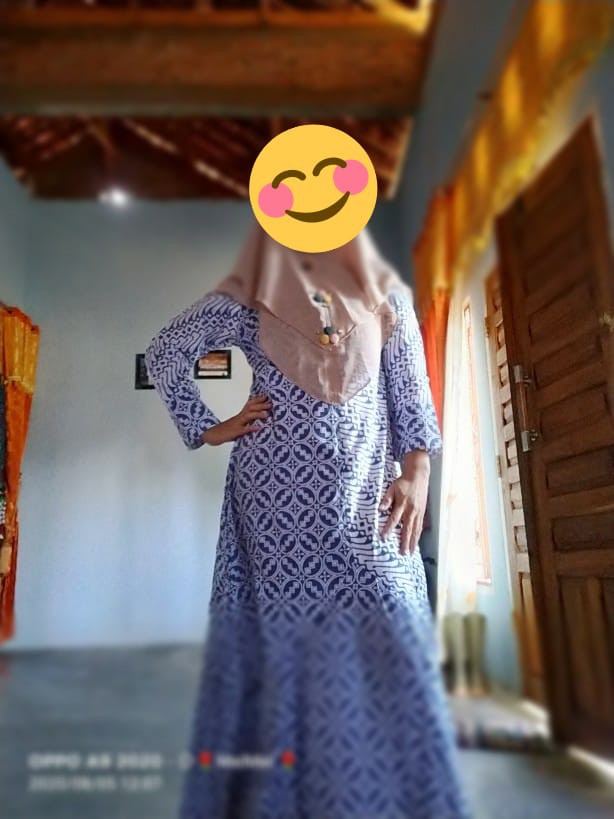 Baju Gamis Batik Wanita - Couple Batik Kondangan Pria Wanita Batik Pasangan