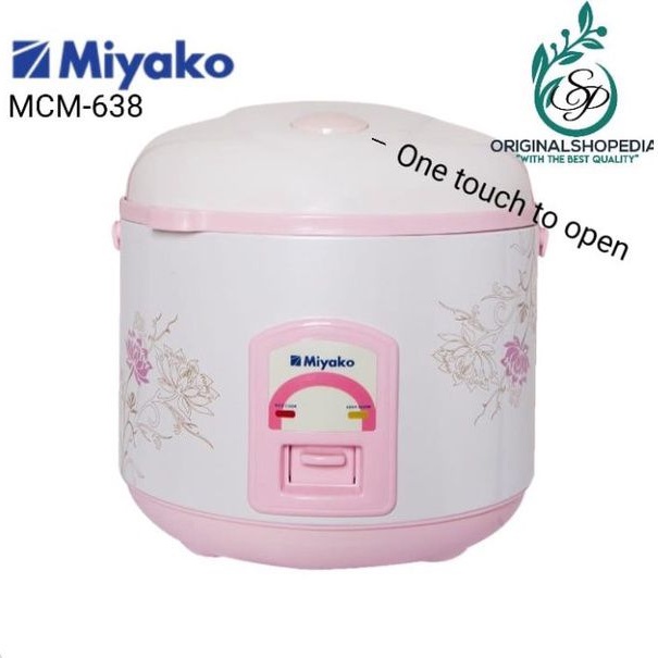 RICE COOKER MIYAKO MAGIC COM 1.8 LITER MCM-638 TUTUP OTOMATIS