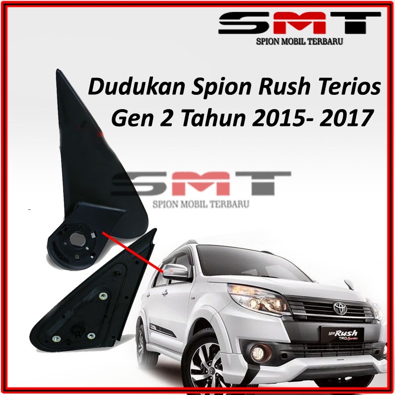 KAKI TIANG DUDUKAN SPION RUSH TERIOS 2015 2016 2017 ORIGINAL COD HARGA SATUAN KANAN ATAU KIRI