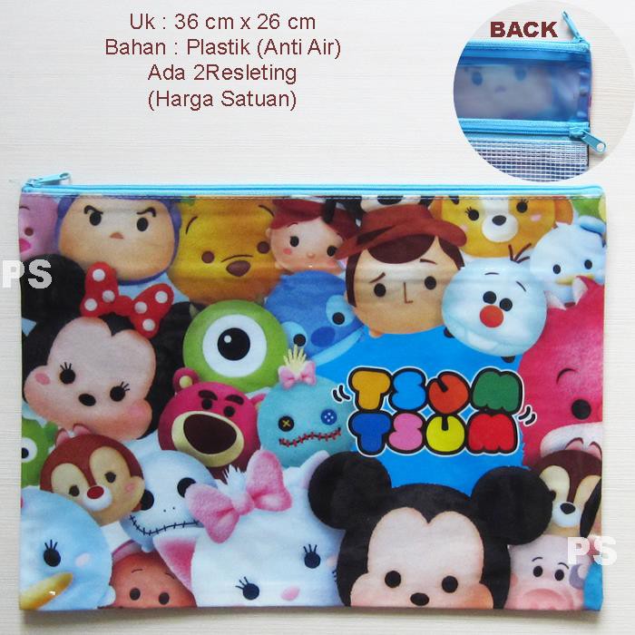 

Tas Map File Plastik 2 Resleting L
