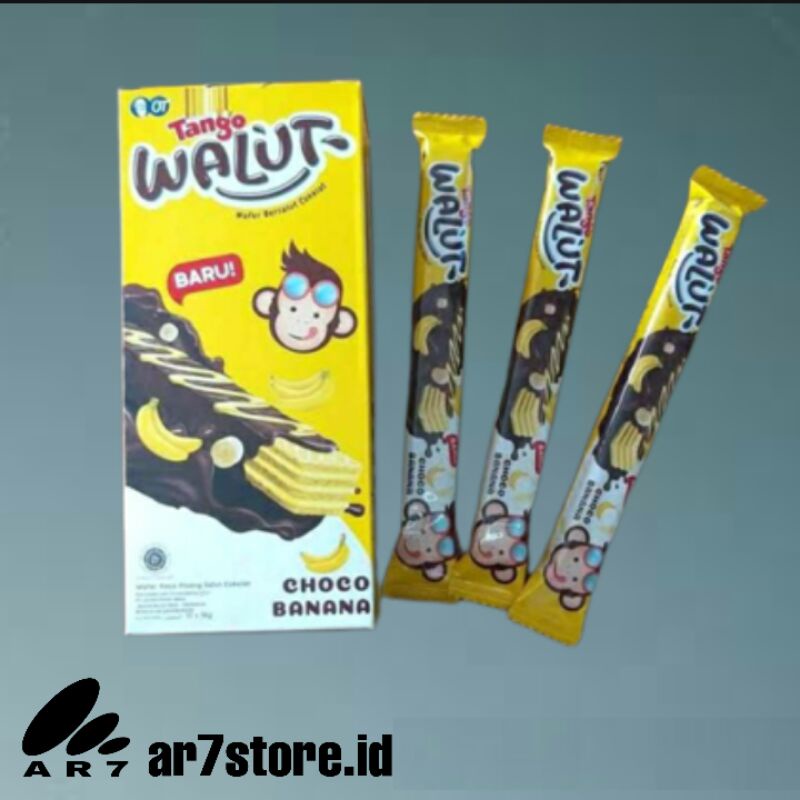 

WALUT TANGO Coklat Banana/Choco Belgian 1 pack isi 12 pcs