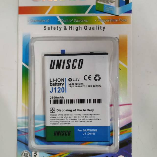 Baterai double power Ori UNISCO Samsung J1 2016