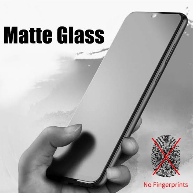 Tempered Glass Matte Infinix Hot 12i Hot 12 Hot 12 Play Hot 12 Pro Hot 11 2022 Hot 11 Anti Gores Anti Glare Anti Minyak