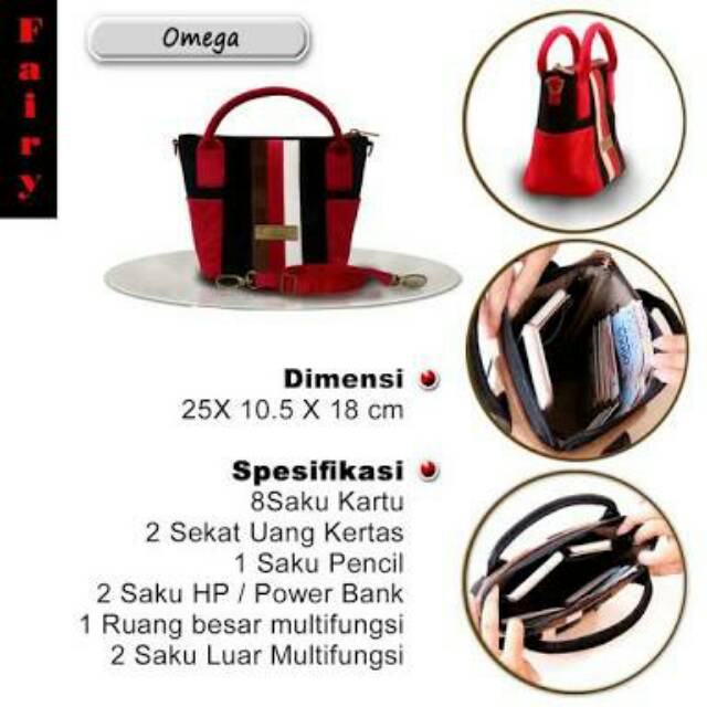 Tas Makara Fairy / Fairy Bag Makara / Tas Jinjing Wanita / Tas Best Seller