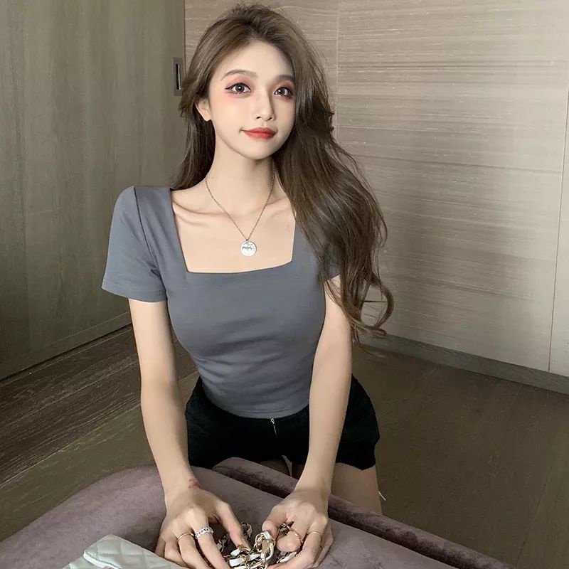 ATASAN TOP KOREAN PUFFI PENDEK/Puffi PDK-Abutua