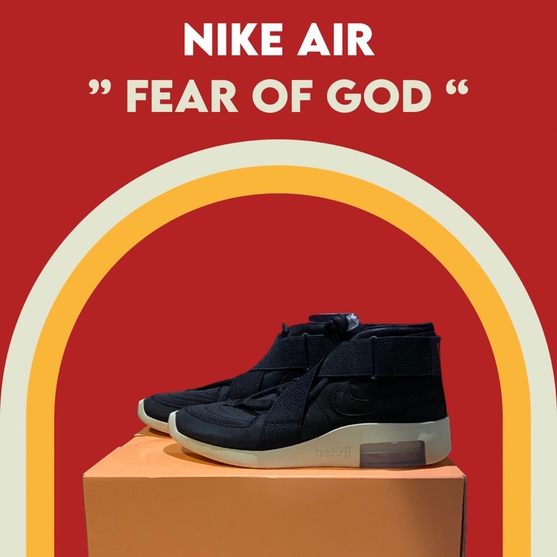 Nike Air “Fear Of God” Raid Black