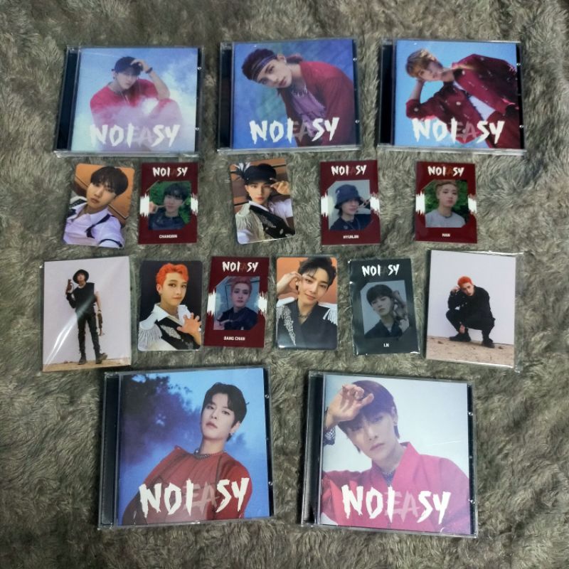 [UNSEALED] ALBUM STRAY KIDS NOEASY - JEWEL CASE Ver. [ + Poster ]
