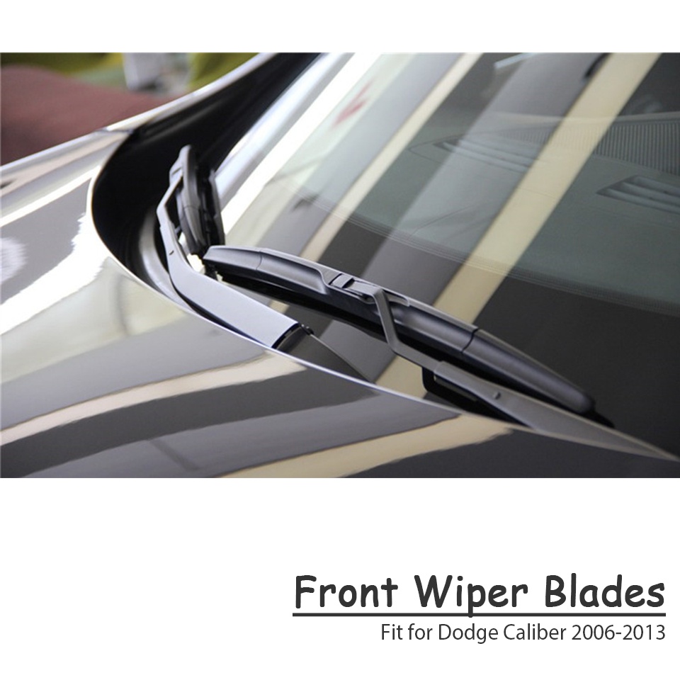 1 Set Karet Wiper Kaca Depan Mobil Untuk Dodge Caliber 2013 2012-2006