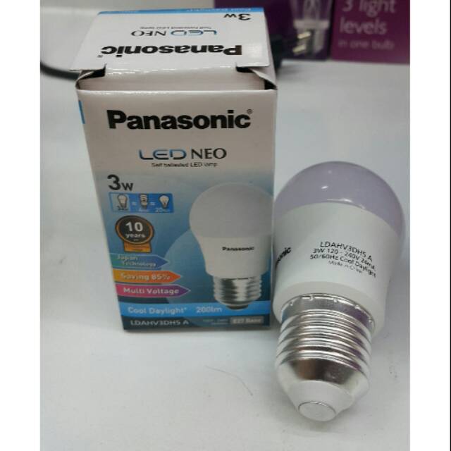 PANASONIC LED NEO 3W Putih 6500K