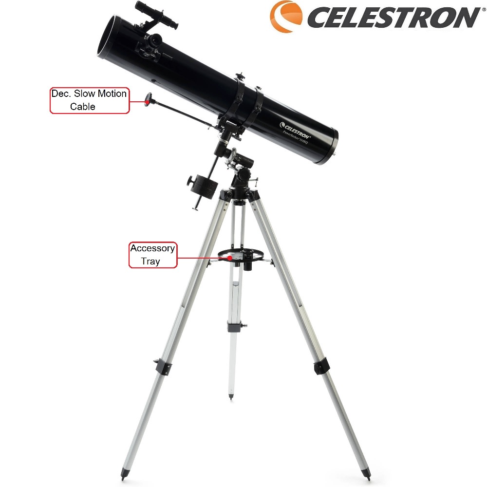 CELESTRON PowerSeeker 114EQ - Teleskop Teropong Bintang - Terbaru dari CELESTRON