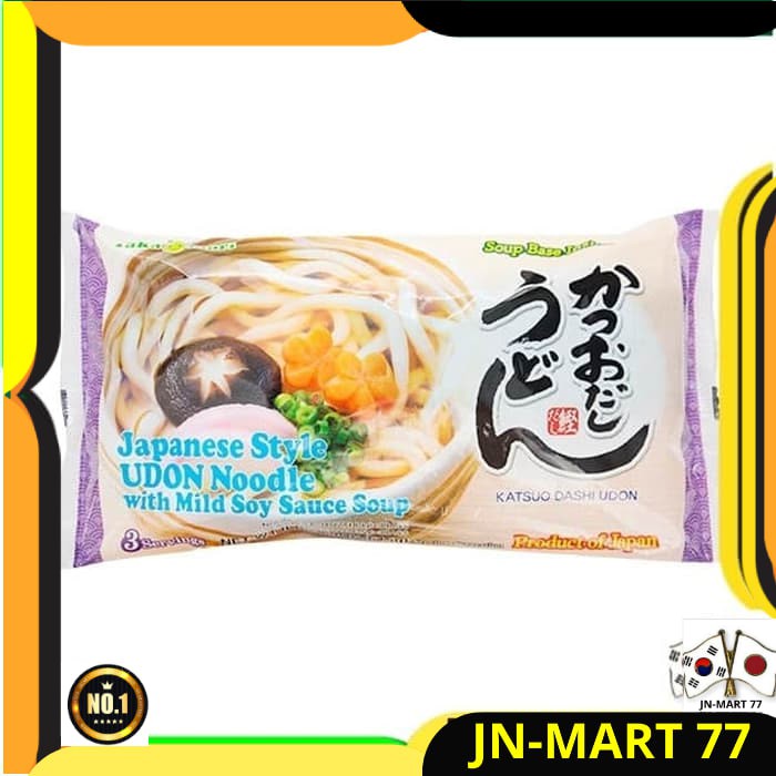 MAKANAN JEPANG/JAPANESE FOOD/MIE JEPANG JUMBO UDON FUJI 3 PCS - 615 GR