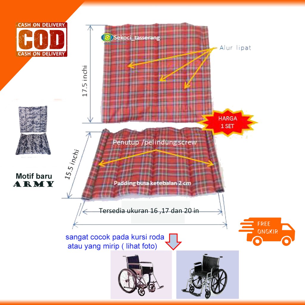 Alas duduk kursi roda medis,Alas jok kursi roda,Alas tempat duduk kursi roda,ganti jok kursi roda