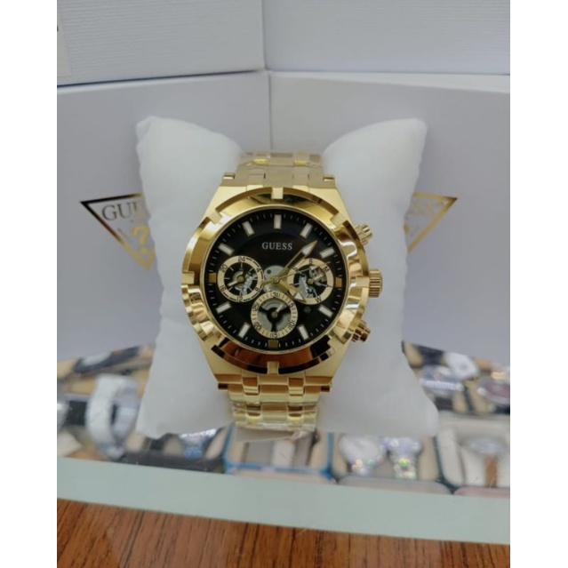 Jam Tangan Pria Guess GW0260G1 GWP260G2 Rantai Original Murah