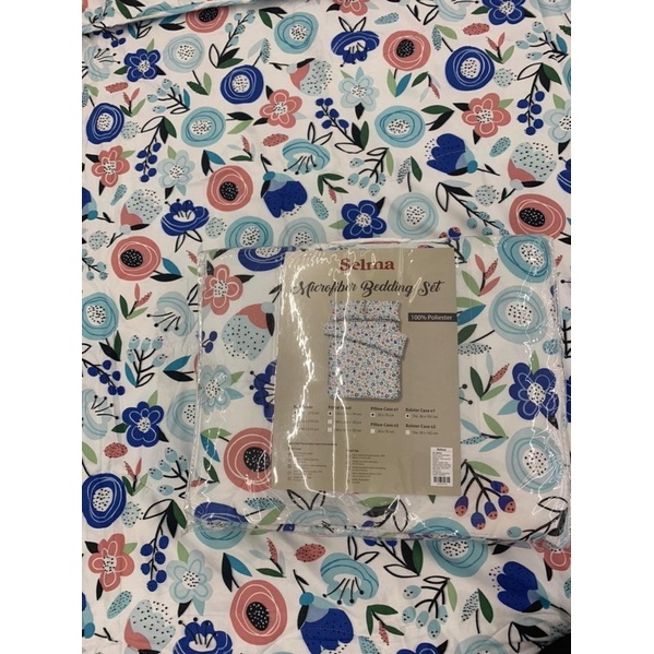 SELMA SET SEPRAI + BED COVER MICROFIBER 120X200 – CHETTA