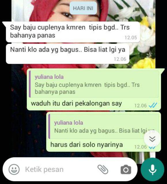 Batik Couple Keluarga Sania Ruffle Ori Ndoro Jowi Dnt Candi