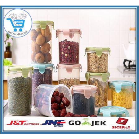 TOPLES PLASTIK BENING TRANSPARAN WADAH MAKANAN ANTI TUMPAH TAHAN PANAS DINGIN TEMPAT PENYIMPANAN