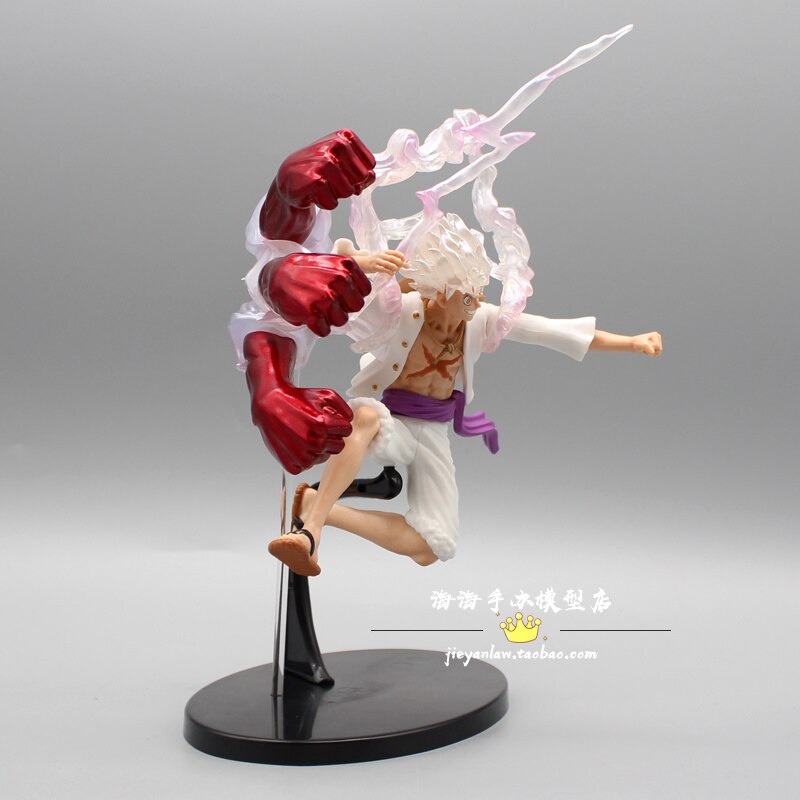 Figure Luffy gear 5 Sun God Nika Figure One Piece Box Gomu Gomu No