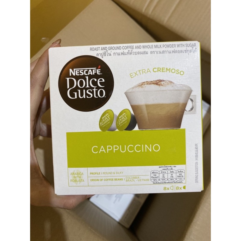 

Nescafe Dolce Gusto Cappuccino EXP 02/21