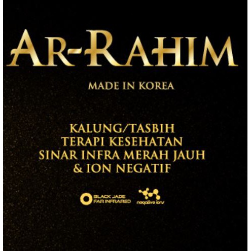 AR-RAHIM Kalung Kesehatan - Tasbih AR RAHIM - AR - RAHIM Original