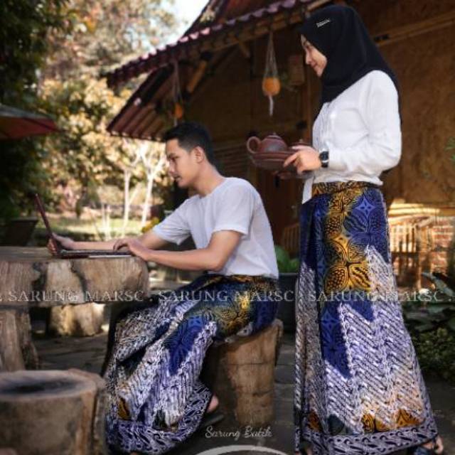 SARUNG BATIK CAP WARISAN BUDAYA NUSANTARA / SARUNG CAP KHAS PEKALONGAN SARUNG COUPLE PRIA WANITA