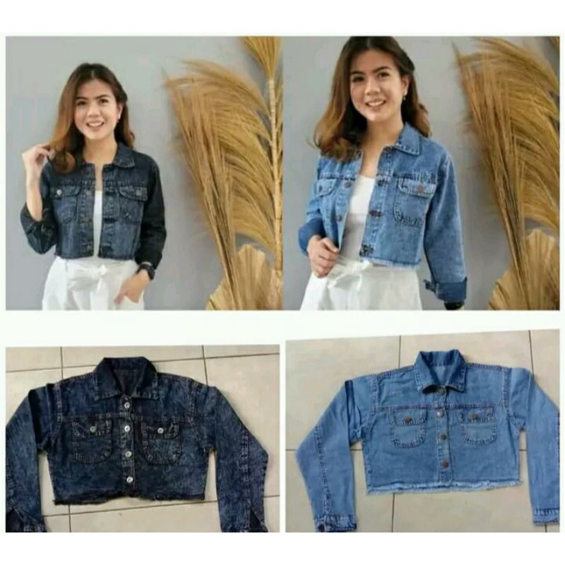 LV 1905 DENIM JAKET WANITA - JACKET DENIM / PABLO JEANS