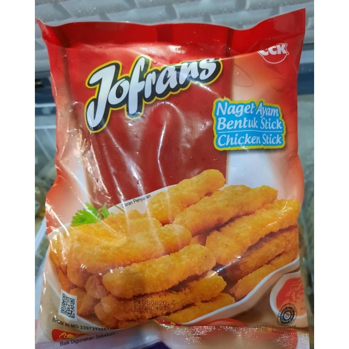 

JOFRANS CHICKEN NUGGET STICK 500GR
