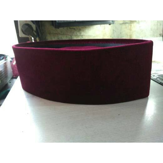 TERLARIS peci songkok merah marun