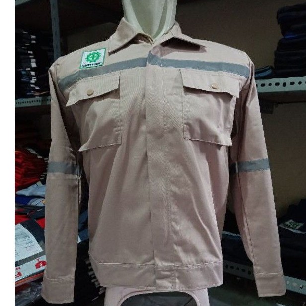 Gudang Wearpack - Baju Kerja Seragam Proyek Warna Coksu Polos