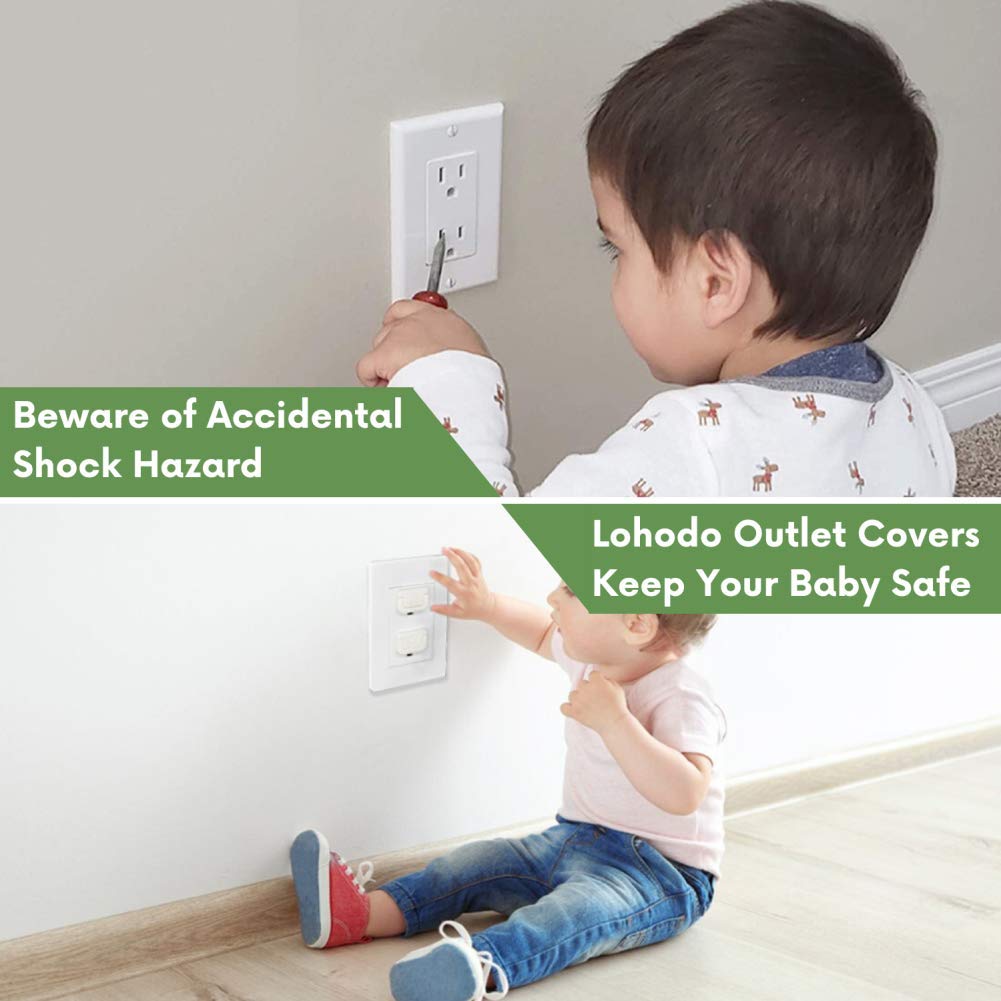 (Featured) Cover Pelindung Stop Kontak Listrik / Power Supply Anti shock Untuk Keamanan Bayi / Anak