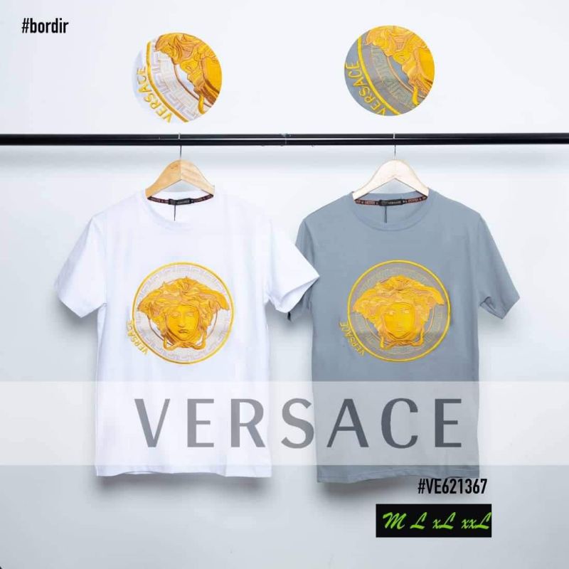Kaos distro Versace kualitas premium impor