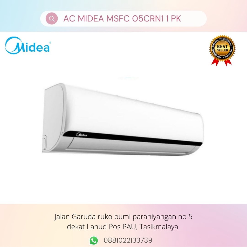 AC MIDEA MSFC 05CRN1 1 PK AC LOW WATT