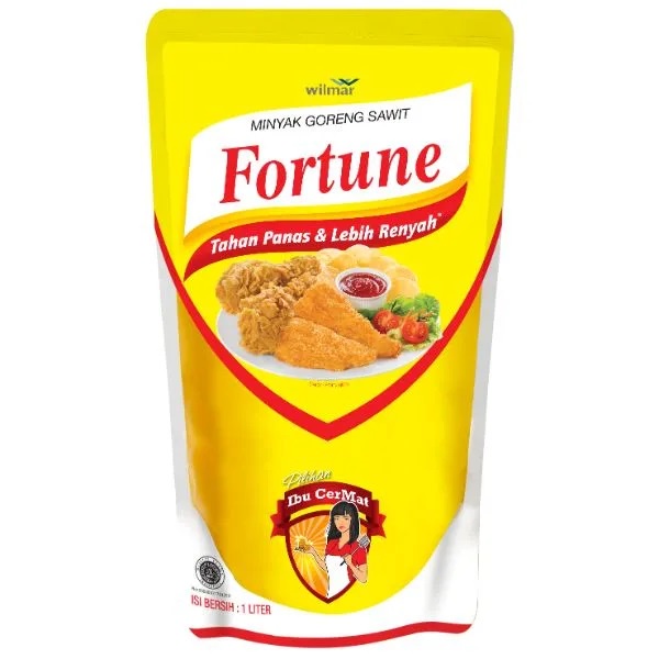 

Fortune Minyak Goreng Pouch 1 Liter [1000 mL]