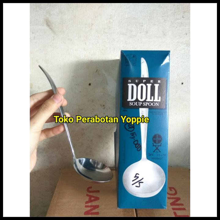 Promo Irus Stainless Super Doll / Centong Sayur Stainless / Sendok Sayur Qr0909