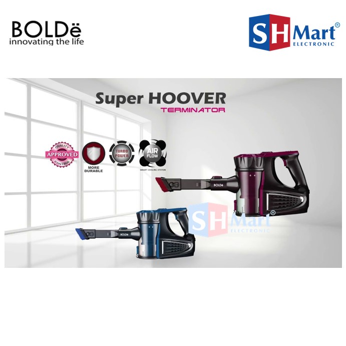 BOLDE SUPER HOOVER TERMINATOR VACUUM CLEANER PENYEDOT DEBU SUPER (MEDAN)