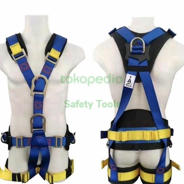 Fullbody Harness Haidar PN 56 5 Dring Mirip Karam Pn 56