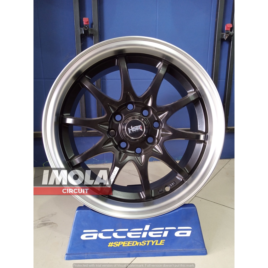 Jual Velg Racing Murah Ring 15 Model Celong HSR Pcd Double 4x100-114,3
