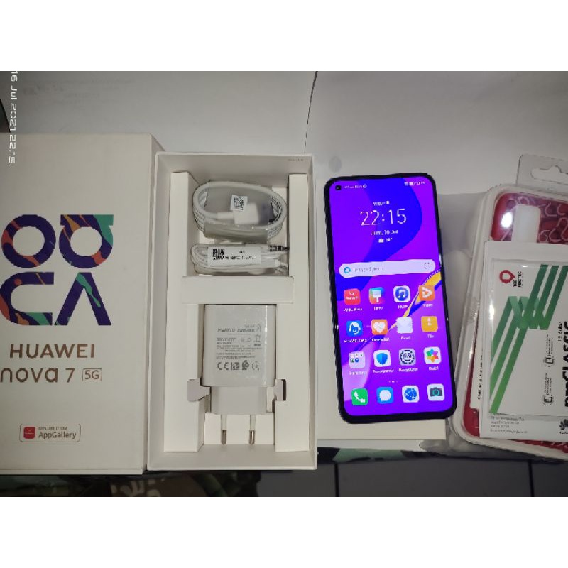 Huawei nova 7 5g lengkap second