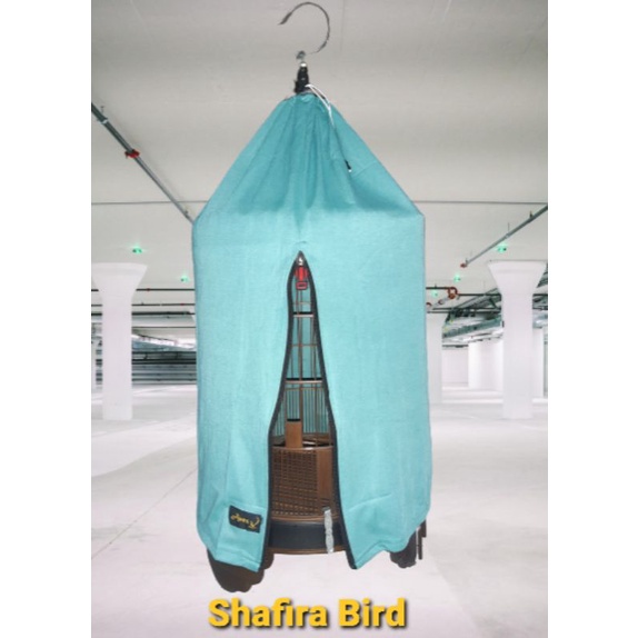 ( BAHAN TEBAL ) Aves Original Kerodong/krodong sangkar bulat burung Anis resleting no 10 merk aves